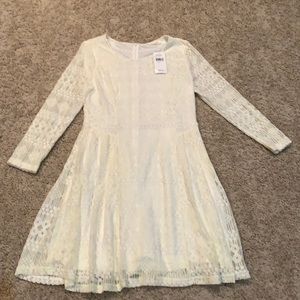 NWT Sugarlips long sleeve lace dress